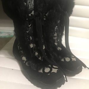 Coach winter boots